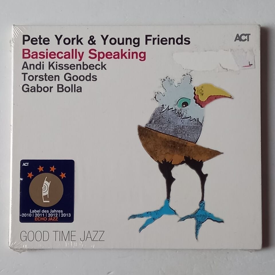 PETE YORK & YOUNG FRIENDS – BASIECALLY SPEAKING (2013) - CD DIGIPAK AMBALAJINDA SIFIR