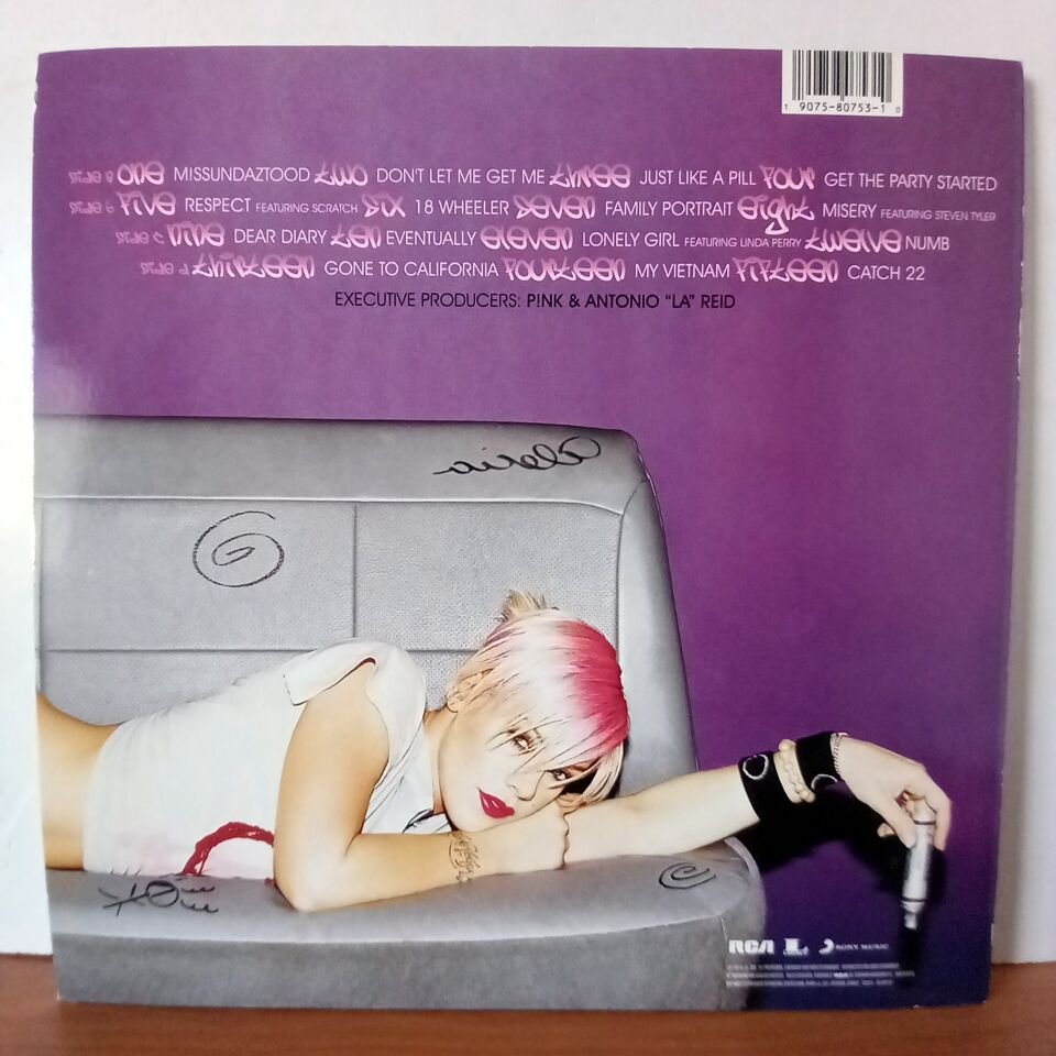 PINK – MISSUNDAZTOOD (2018) - 2LP 2.EL PLAK
