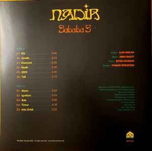 SABABA 5 – NADIR (2025) - LP SIFIR PLAK