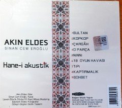 AKIN ELDES / SİNAN CEM EROĞLU - HANE-İ AKUSTİK (2011) CD SIFIR