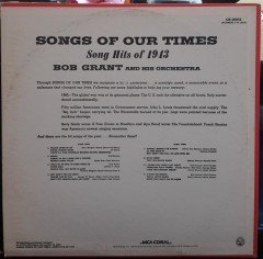 SONGS OF OUR TIMES 1943 - PLAK 2.EL