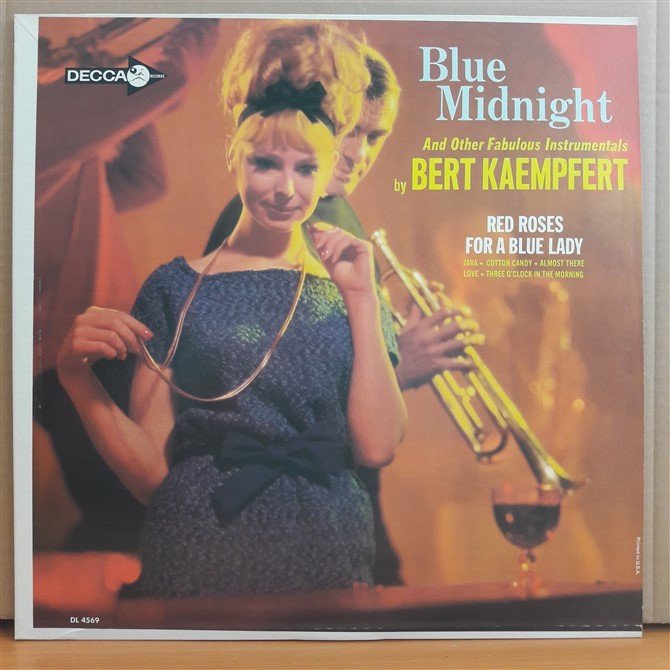 BERT KAEMPFERT - BLUE MIDNIGHT - LP 2.EL PLAK