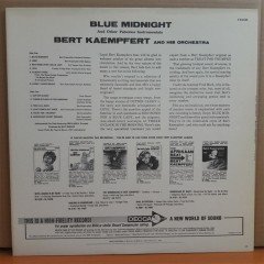 BERT KAEMPFERT - BLUE MIDNIGHT - LP 2.EL PLAK