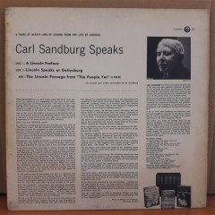 A LINCOLN PREFACE - CARL SANDBURG - LP 2.EL PLAK