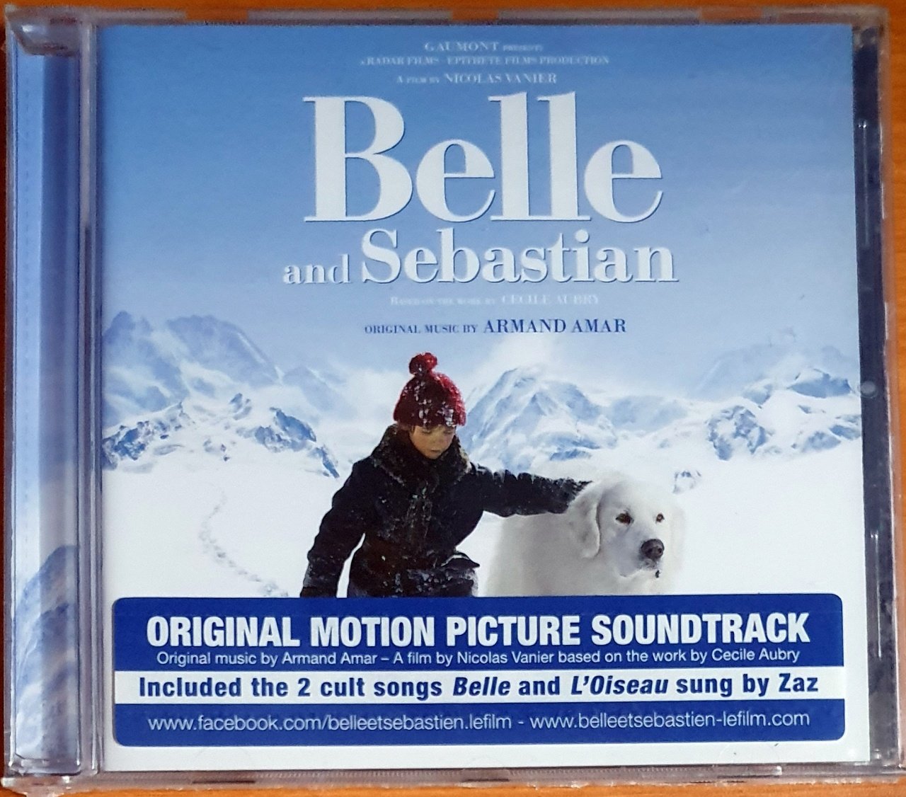 BELLE AND SEBASTIAN SOUNDTRACK / ARMAND AMAR (2013) - CD SIFIR