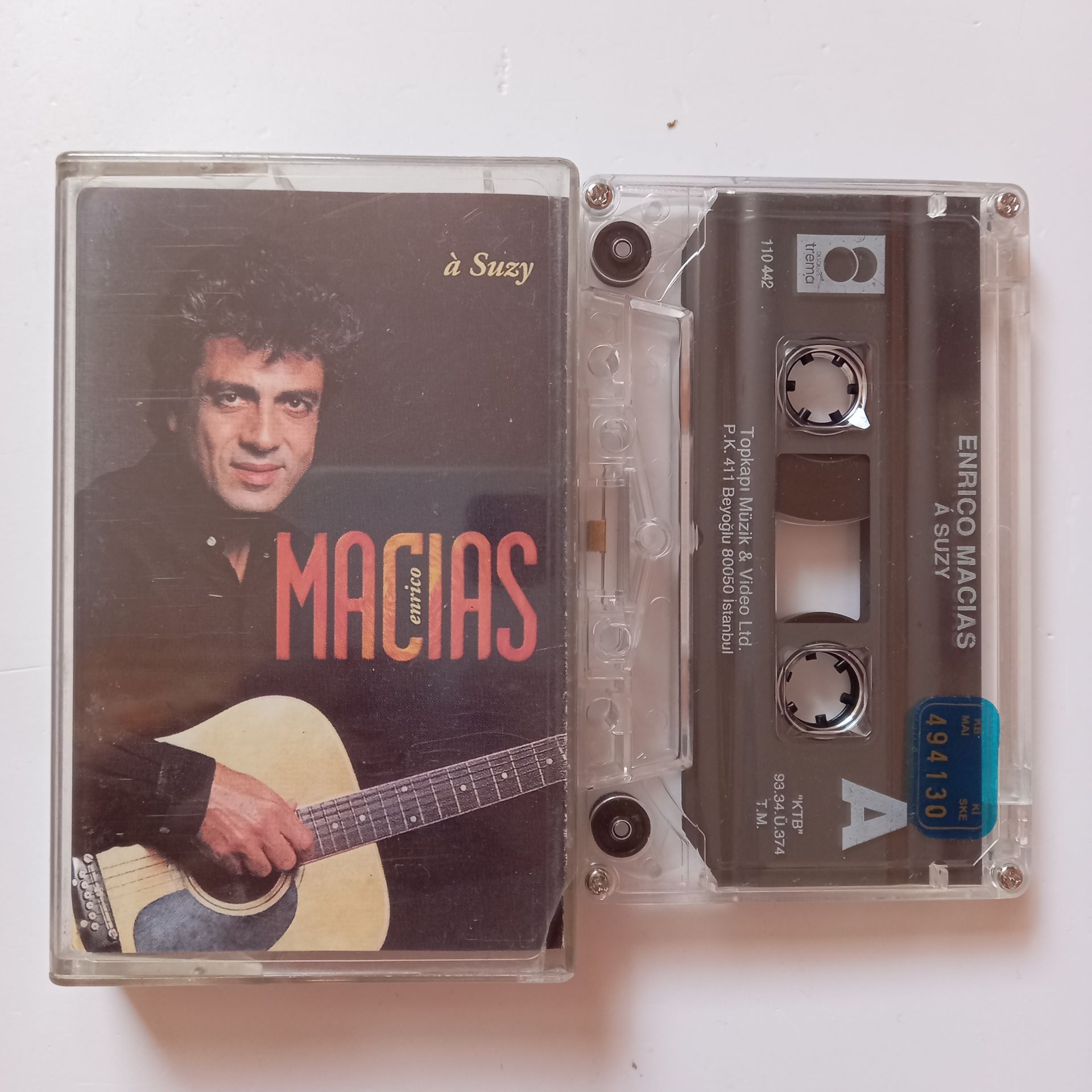 ENRICO MACIAS - A SUZY (1993) - KASET 2.EL