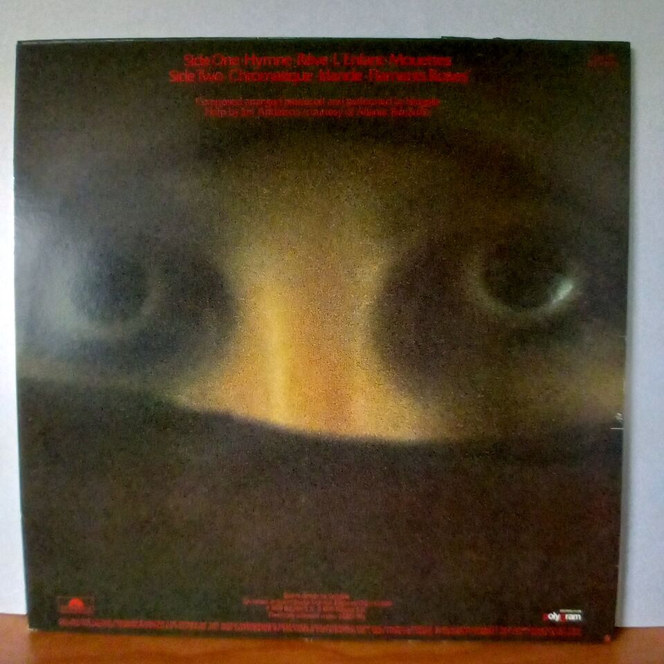 VANGELIS – OPERA SAUVAGE (1979) - LP 2.EL PLAK