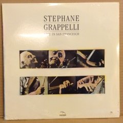 STEPHANE GRAPPELLI - LIVE IN SAN FRANCISCO 1986 ESKİ BASKI SIFIR PLAK