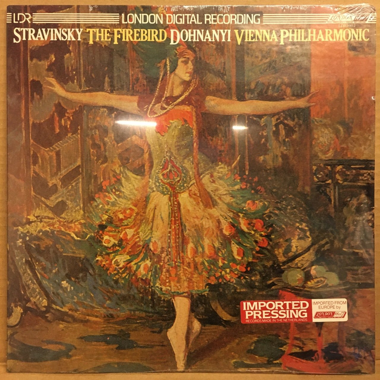 STAVINSKY FIREBIRD / DOHNANYI VIENNA PHIL. 1980 SIFIR PLAK
