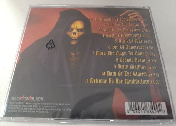 ARTILLERY – PENALTY BY PERCEPTION (2016) - CD 2026 REISSUE JEWEL CASE AMBALAJINDA SIFIR
