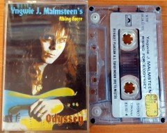 YNGWIE J. MALMSTEEN' RISING FORCE - ODYSSEY (1988) PLAKSAN CASSETTE MADE IN TURKEY ''USED'' PAPER LABEL