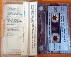YNGWIE J. MALMSTEEN' RISING FORCE - ODYSSEY (1988) PLAKSAN CASSETTE MADE IN TURKEY ''USED'' PAPER LABEL