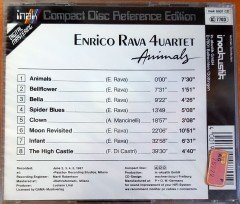 ENRICO RAVA 4UARTET - ANIMALS (1988) IN-AKUSTIK CD SIFIR