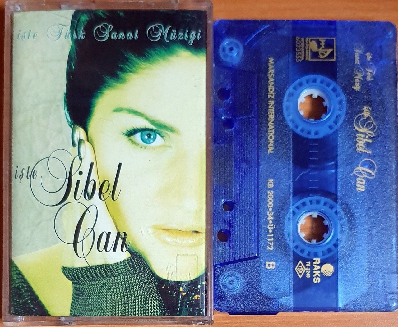 SİBEL CAN - İŞTE SİBEL CAN İŞTE TÜRK SANAT MÜZİĞİ (2000) - KASET MARŞANDİZ INTERNATIONAL 2.EL