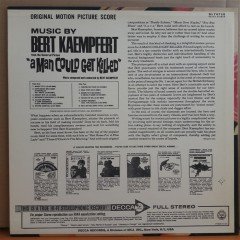 BERT KAEMPFERT - A MAN COULD GET KILLED - LP 2.EL PLAK