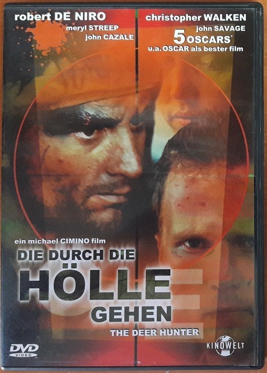DIE DURCH DIE HÖLLE GEHEN - THE DEER HUNTER - ROBERT DE NIRO - MERYL STREEP - CHRISTOPHER WALKEN - DVD 2.EL