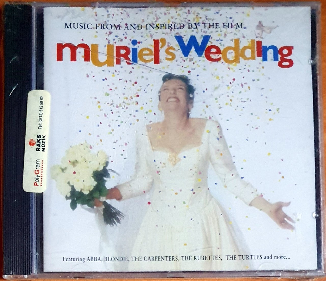 MURIEL'S WEDDING SOUNDTRACK / ABBA, BLONDIE, THE RUBETTES, THE TURTLES (1995) - CD SIFIR