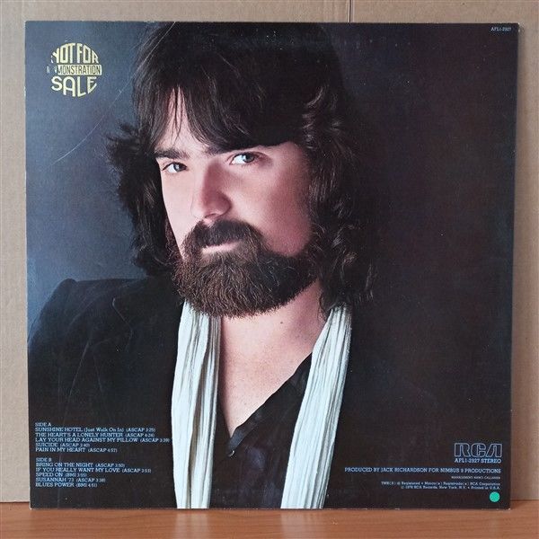 RICHARD T. BEAR – RED, HOT & BLUE (1978) - LP 2.EL PLAK