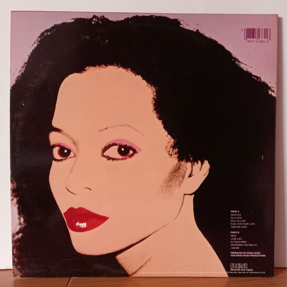 DIANA ROSS – SILK ELECTRIC (1982) - LP 2.EL PLAK