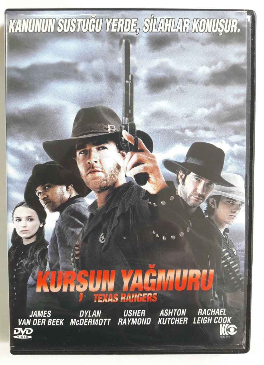 KURŞUN YAĞMURU - TEXAS RANGERS - ASHTON KUTCHER DVD 2.EL