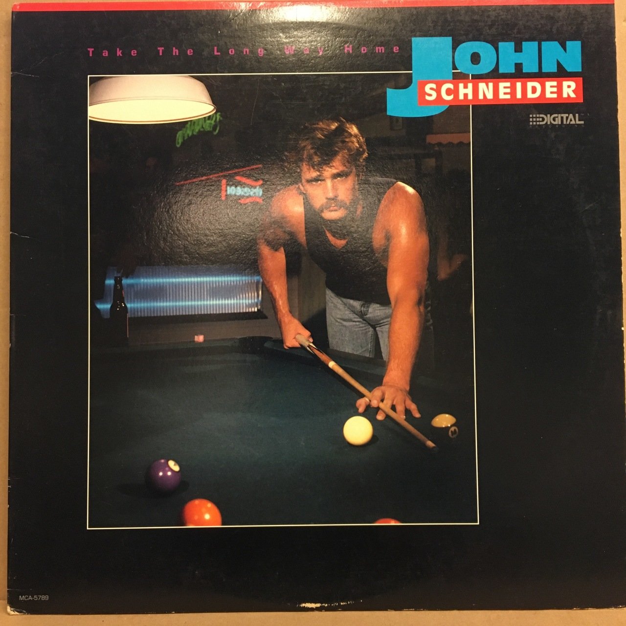 JOHN SCHNEIDER - TAKE THE LONG WAY HOME (1986) PLAK 2.EL