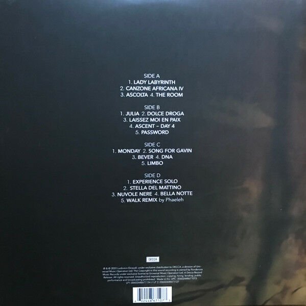 LUDOVICO EINAUDI – UNDISCOVERED VOL.2 (2023) - 2xLP SIFIR PLAK