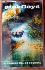 PINK FLOYD - A SAUCERFUL OF SECRETS CASSETTE MADE IN TURKEY ''NEW''