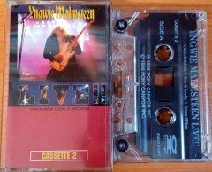 YNGWIE MALMSTEEN - LIVE!! [HANYA UNTUK DIJUAL INDONESIA] (1998) PONY CANYON CASSETTE 2 MADE IN INDONESIA ''USED''