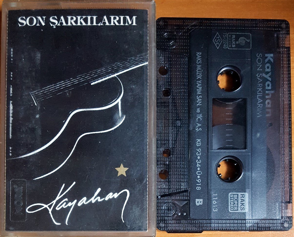 KAYAHAN - SON ŞARKILARIM (1993) RAKS KASET 2.EL
