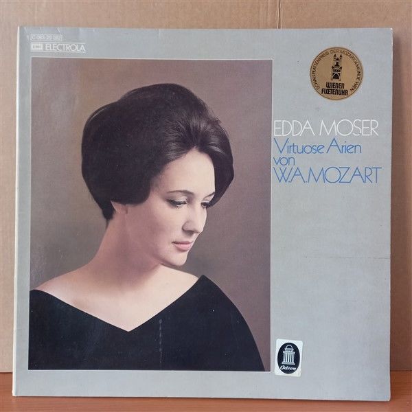 EDDA MOSER, BAYERISCHES STAATSORCHESTER, WOLFGANG SAWALLISCH, LEOPOLD HAGER – VIRTUOSE ARIEN VON W.A. MOZART (1973) - LP 2.EL PLAK