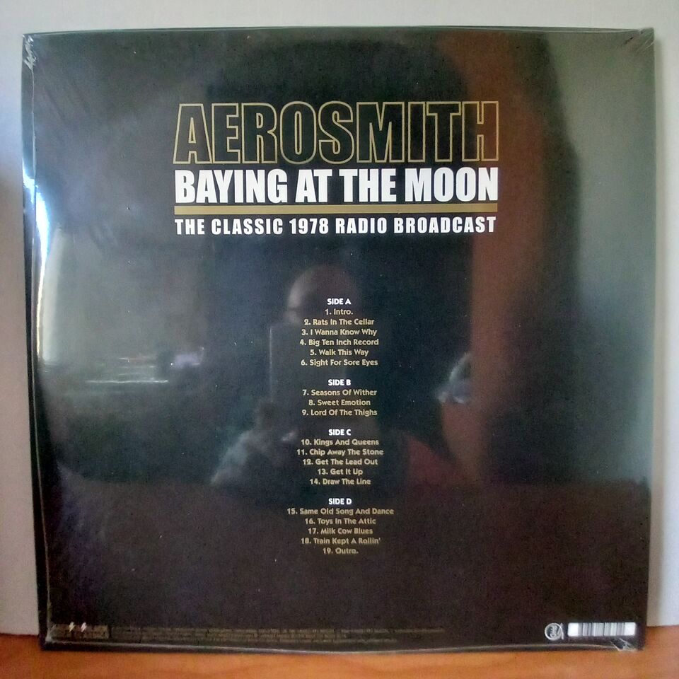 AEROSMITH – BAYING AT THE MOON / THE CLASSIC 1978 RADIO BROADCAST (2014) - 2LP LIMITED EDITION SIFIR PLAK