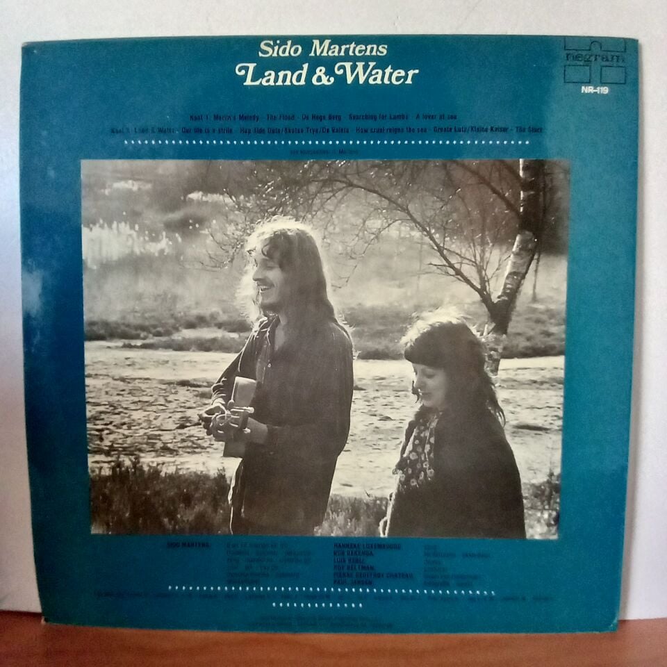SIDO MARTENS – LAND & WATER (1975) - LP 2.EL PLAK