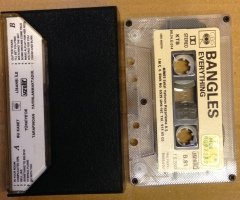BANGLES EVERYTHING CASSETTE 1988 MADE IN TURKEY ''USED''