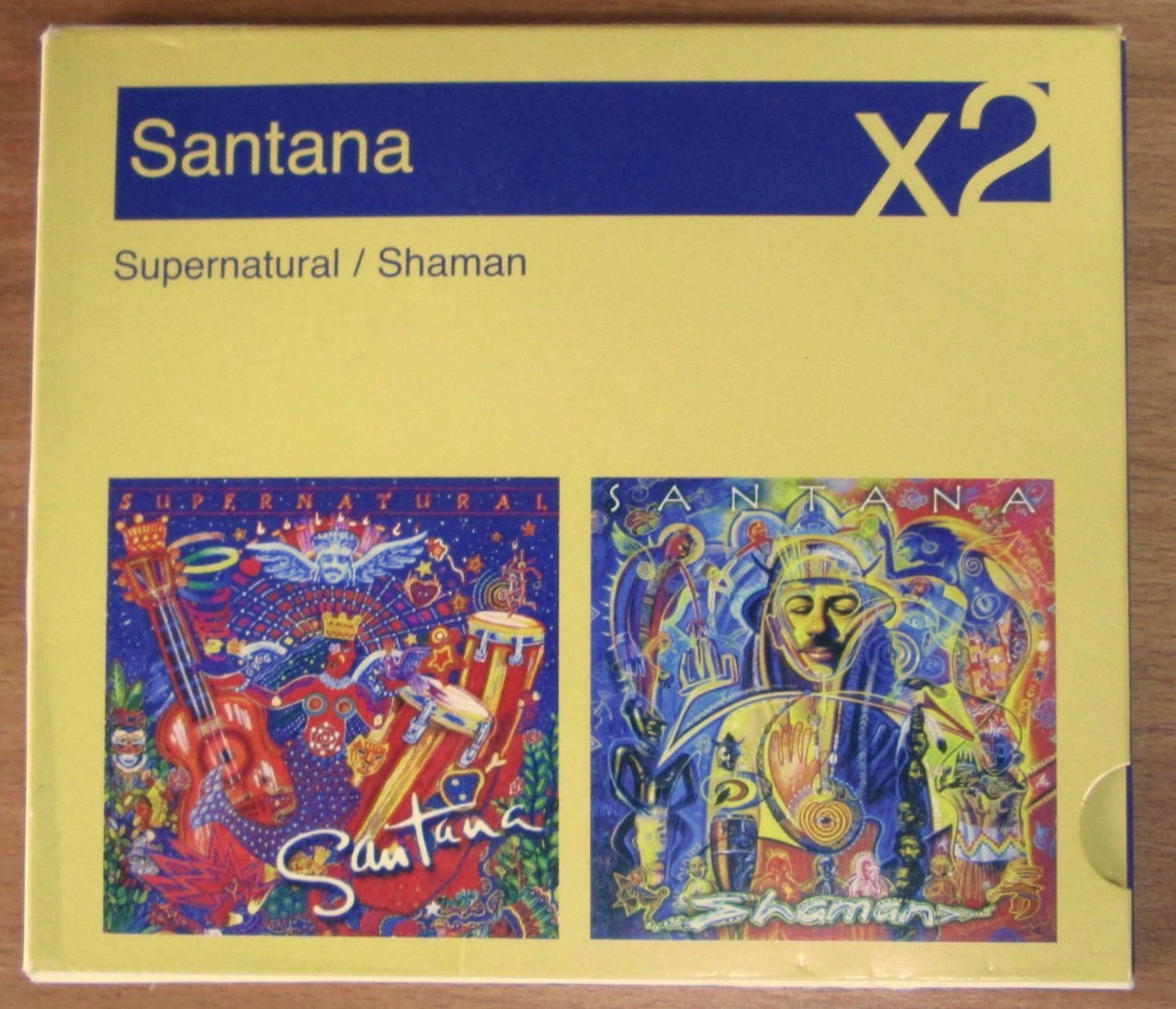 SANTANA - SUPERNATURAL & SHAMAN 2CD 2.EL