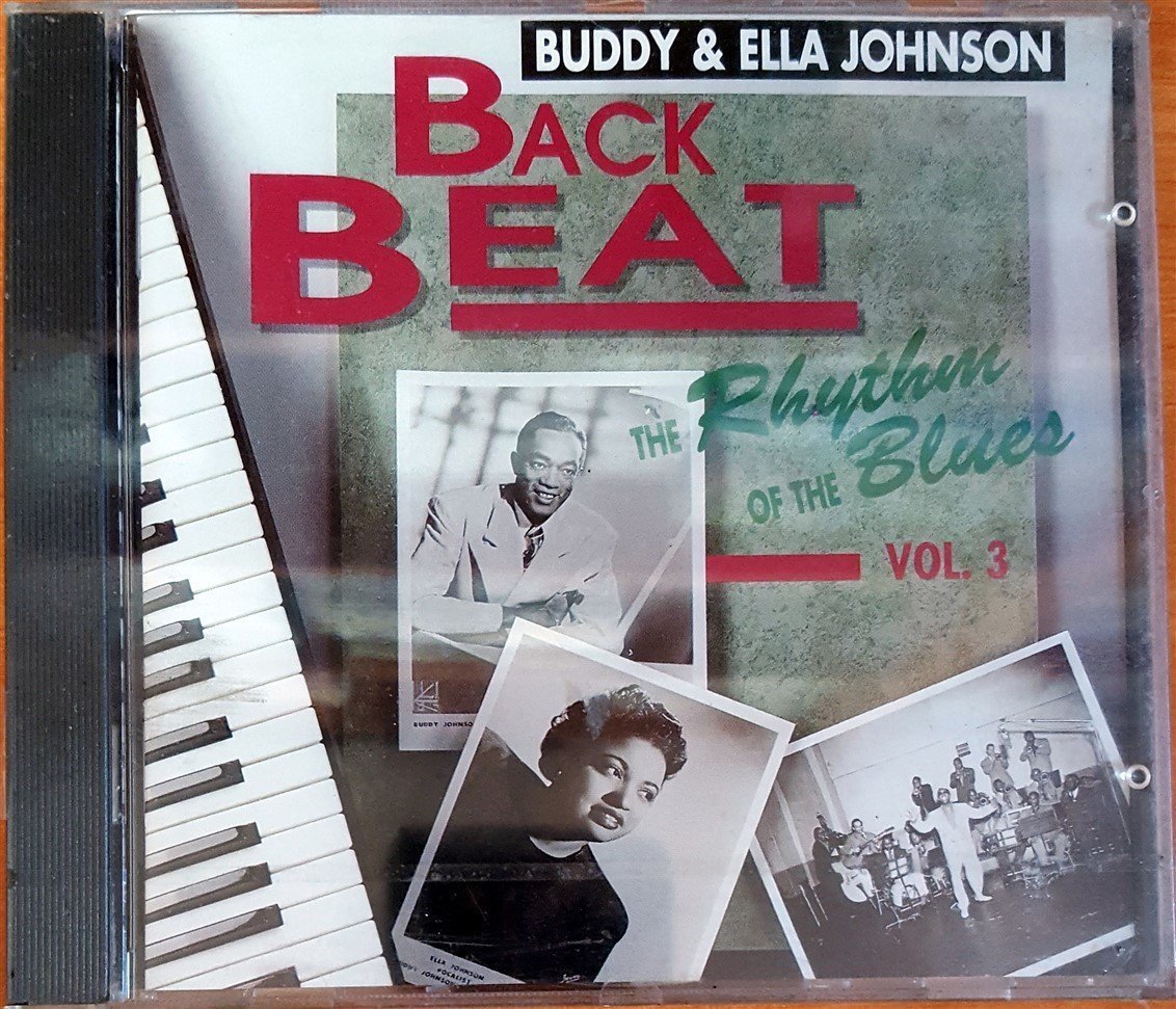 BUDDY & ELLA JOHNSON / BACK BEAT - THE RHYTHM OF THE BLUES VOL. 3 (1991) CD SIFIR