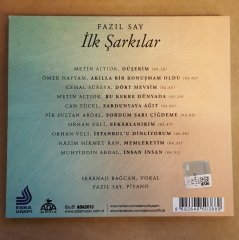 FAZIL SAY - İLK ŞARKILAR (2013) - CD 2.EL