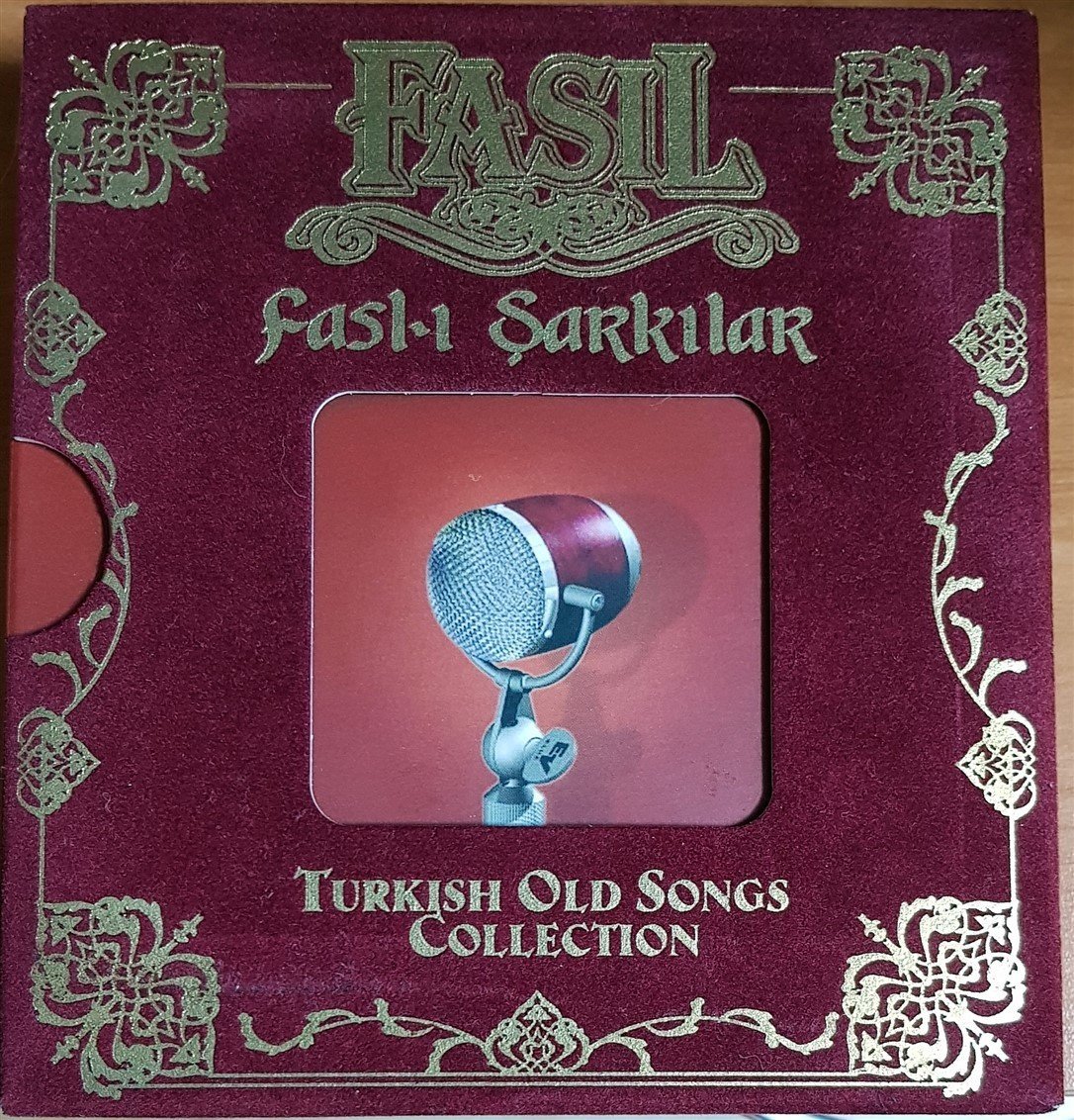 FASIL / FASL-I ŞARKILAR / BEGÜM BAL, BEKİR ÜNLÜATAER, MİNE GEÇİLİ, SAVAŞ ÖZKÖK, TARKAN ÖNGEN (2008) KOLEKSİYON LUX BOX SET / AJS MÜZİK 5CD 2.EL