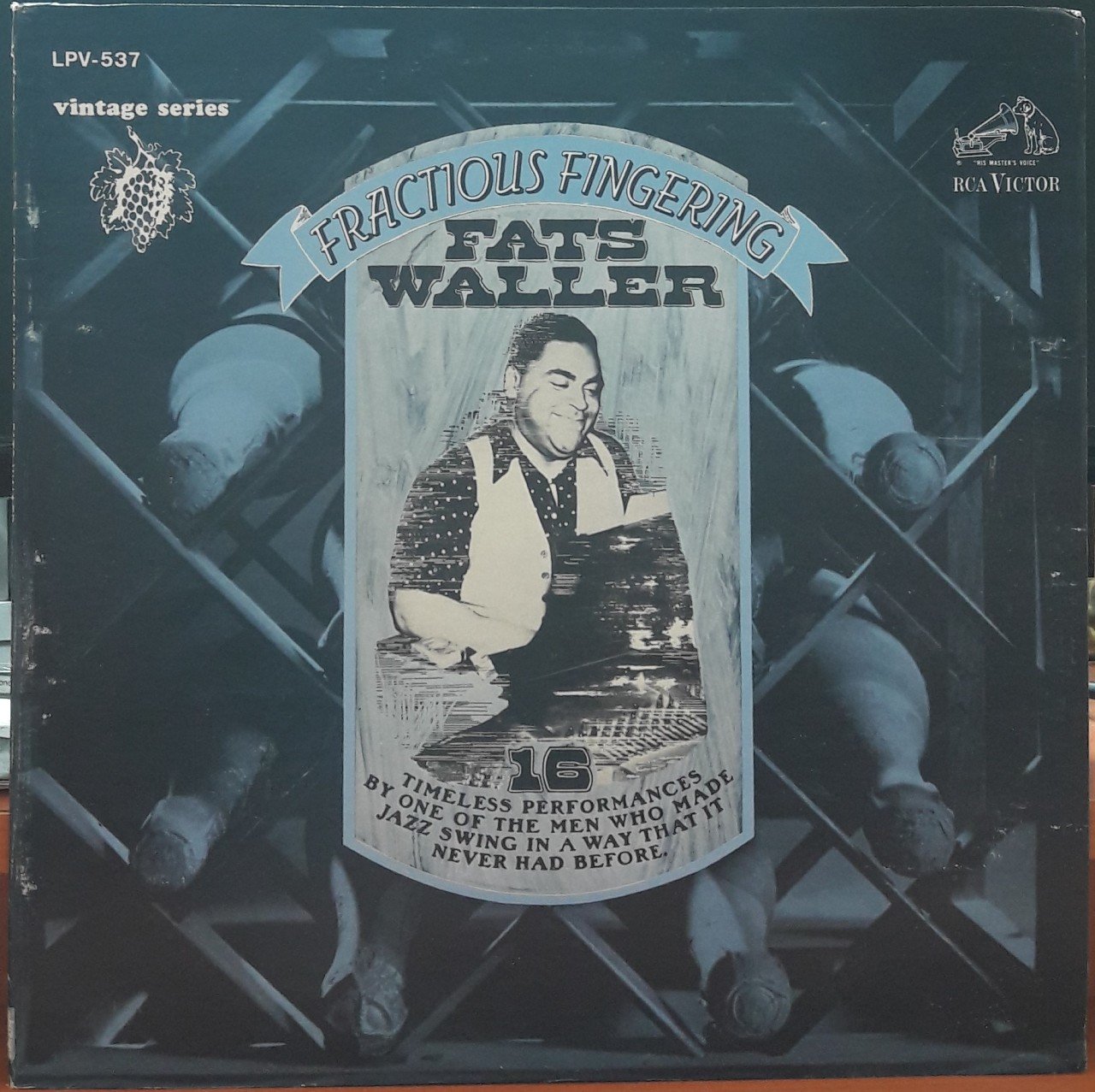 FATS WALLER - FRACTIOUS FINGERING (1967) - PLAK 2.EL