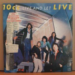10CC - LIVE AND LET LIVE (1977) - 2LP 2.EL PLAK