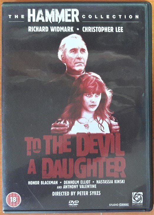 TO THE DEVIL A DAUGHTER - CHRISTOPHER LEE - DVD 2.EL TR ALTYAZI YOKTUR