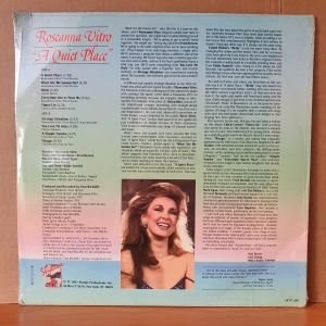 ROSEANNA VITRO - A QUIET PLACE (1987) - LP DÖNEM BASKISI SIFIR PLAK