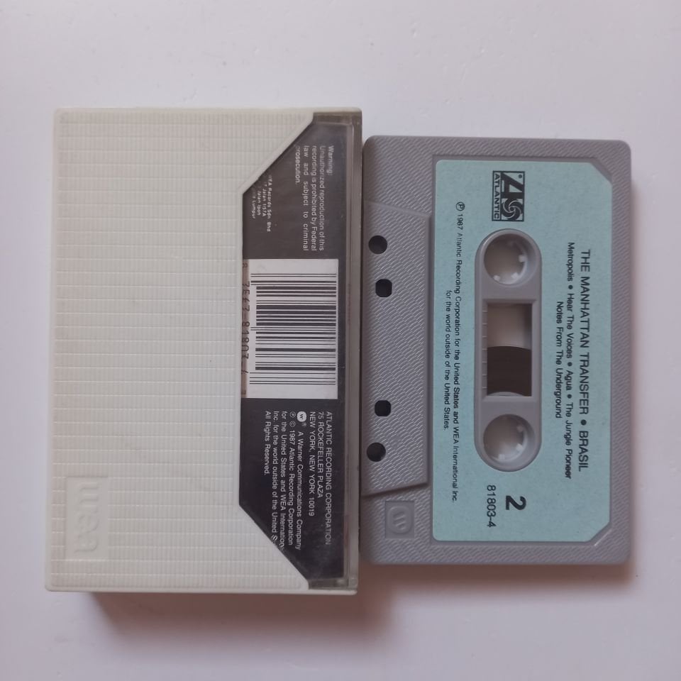 THE MANHATTAN TRANSFER - BRASIL (1987) - KASET 2.EL