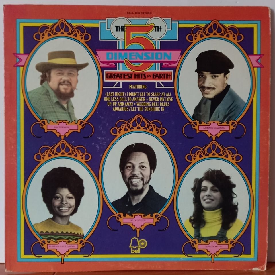 THE 5TH DIMENSION – GREATEST HITS ON EARTH (1972) - LP 2.EL PLAK