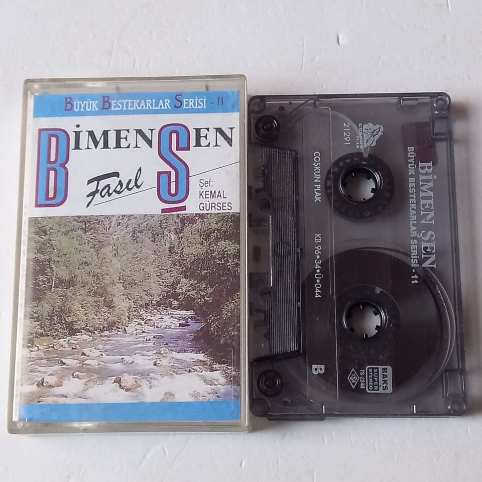 BİMEN ŞEN - BÜYÜK BESTEKARLAR SERİSİ 11 / FASIL (1996) - KASET 2.EL