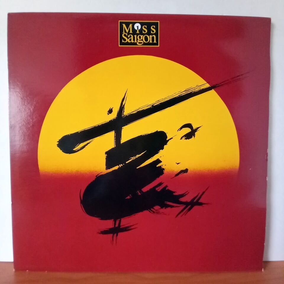 MISS SAIGON - ORIGINAL LONDON CAST RECORDING / BOUBLIL & SCHÖNBERG (1990) - 2LP 2.EL PLAK
