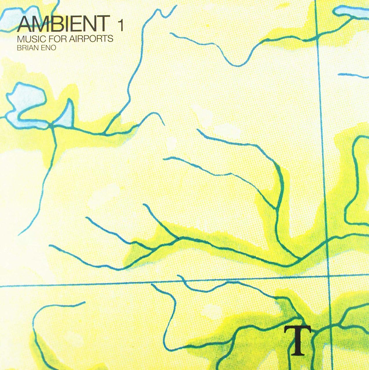 BRIAN ENO - AMBIENT 1 MUSIC FOR AIRPORTS (1978) - LP 180GR 2018 EDITION SIFIR PLAK