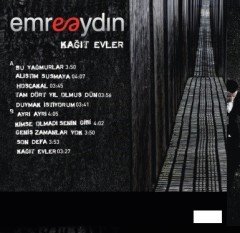 EMRE AYDIN - KAĞIT EVLER (2010) - LP 2021 BASIM RENKLİ SIFIR PLAK