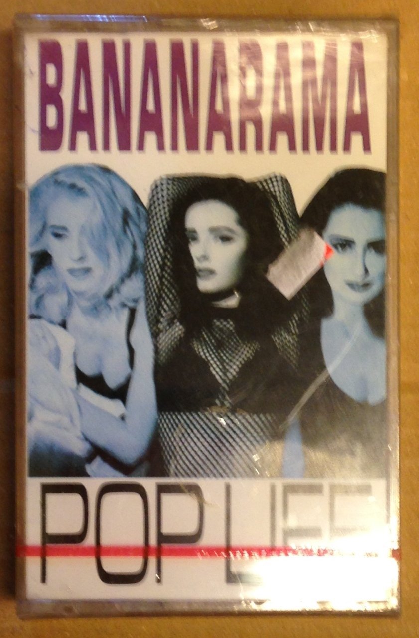BANANARAMA POP LIFE CASSETTE 1991 MADE IN TURKEY ''NEW''