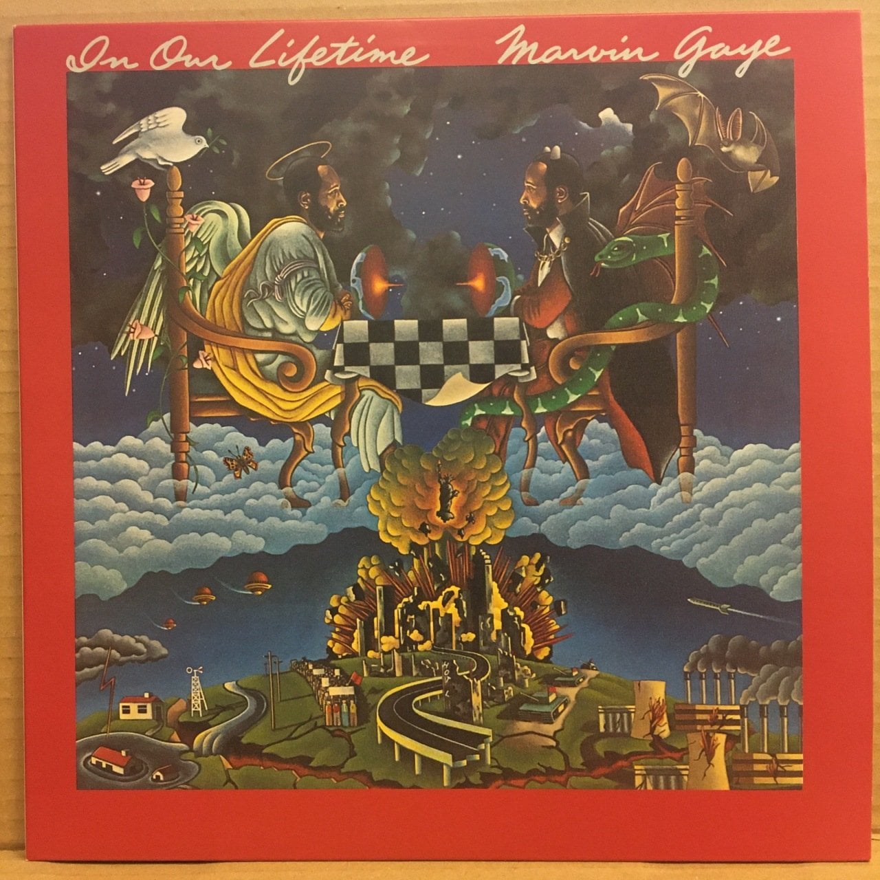 MARVIN GAYE - IN OUR LIFETIME (1981) 2016 REISSUE 2.EL PLAK