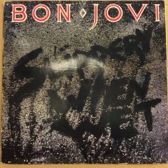 BON JOVI - SLIPPERY WHEN WET (1986) 2.EL PLAK